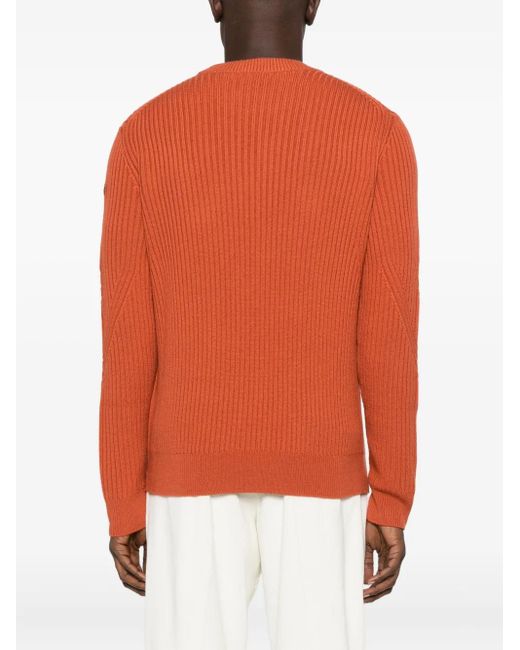 メンズ Moncler クルーネック セーター Orange