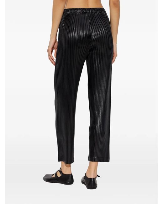 Issey Miyake Black Pleated Trousers