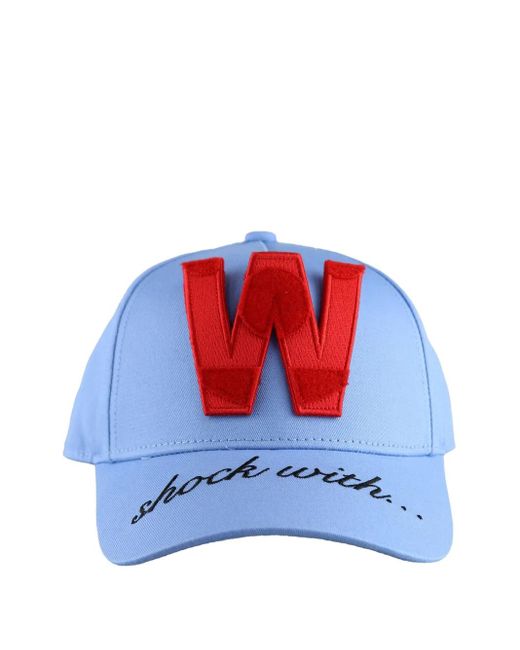 Walter Van Beirendonck Red Smiley Cap for men