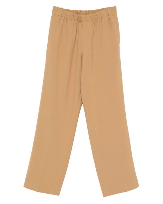 Sandro Natural Wide-Leg Trousers for men