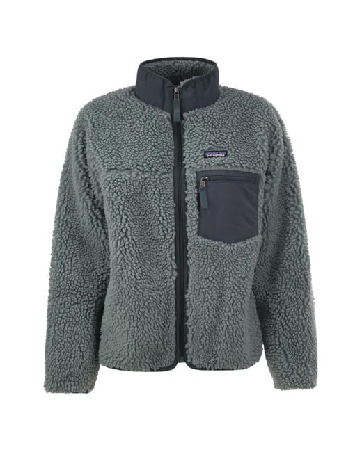 Patagonia Gray Classic Retro-X Fleece Jacket