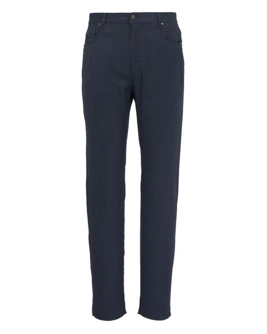 Maurizio Baldassari Straight Chino in het Blue voor heren