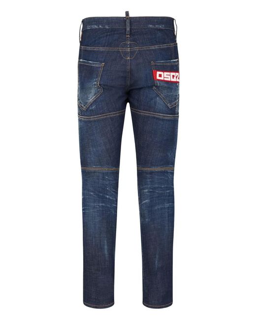 DSquared² Blue Pants for men