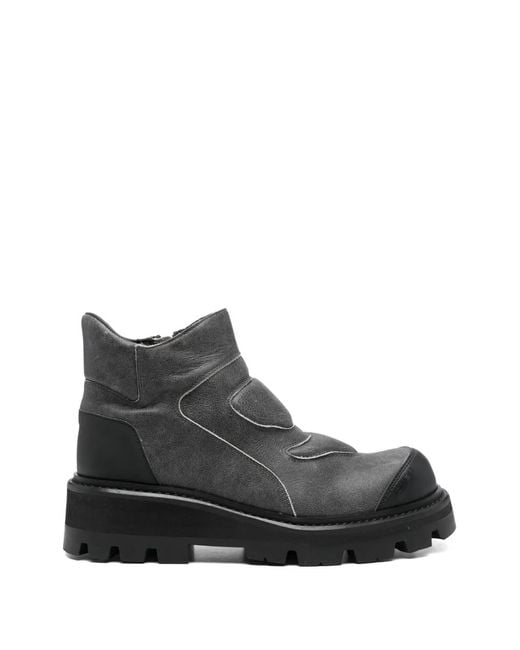 GmbH Black Bottines Aeon À Effet Craquelé for men