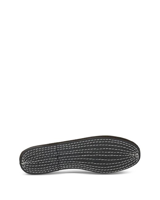 Fortela Brown Frutate Suede Ballet Flats