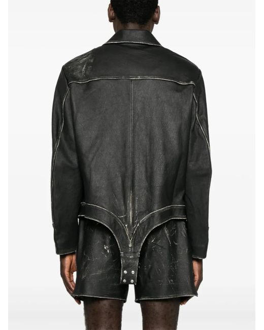 Coperni Leren Body Jack in het Black voor heren