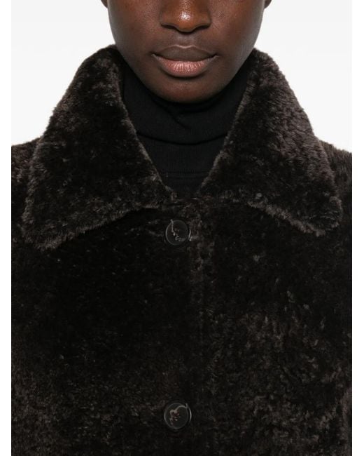 Arma Black Lambskin Leather Jacket
