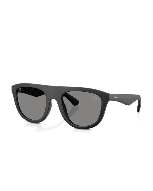 Burberry Gray Square-Frame Sunglasses for men