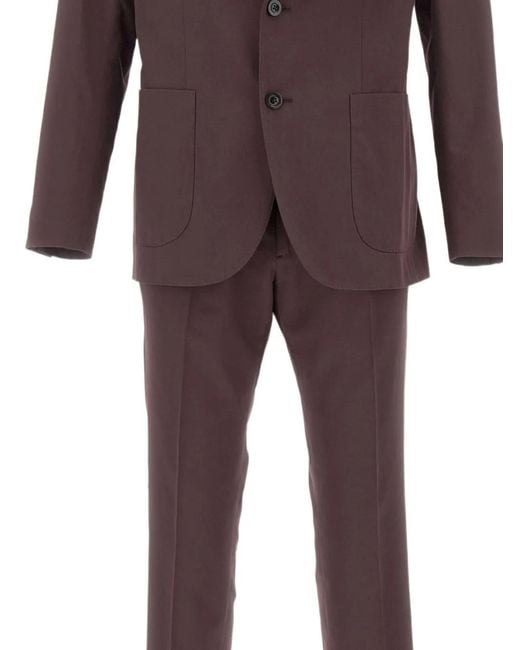 Boglioli Red K-Suit Two-Button Suit for men