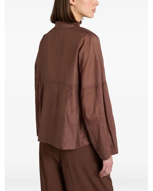 Glanshirt Brown Muslin Shirt