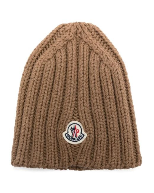 Berretto di Moncler in Brown da Uomo