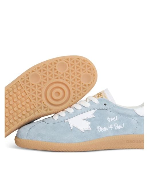 Sneakers Rebels di DSquared² in Blue