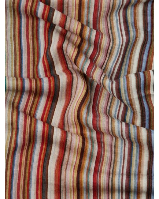 Sciarpa A Righe di Paul Smith in Brown da Uomo