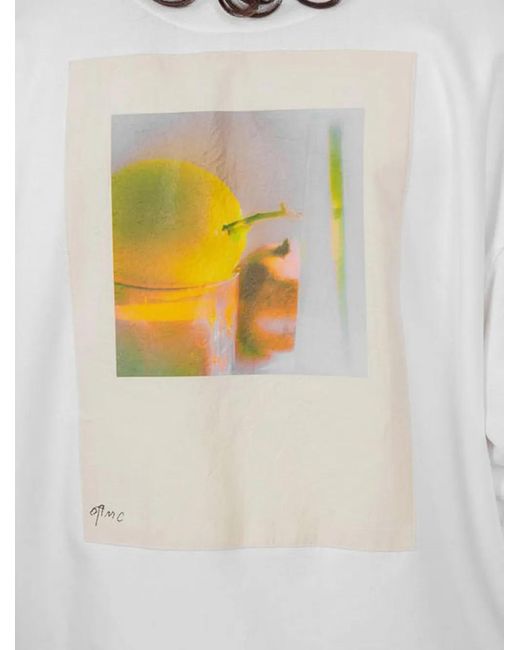 Sudadera De Algodón OAMC de hombre de color White