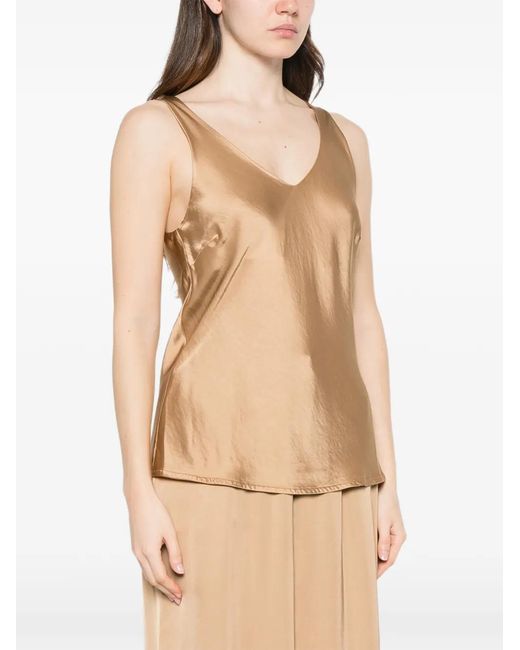 Dixie Natural V-Neck Top