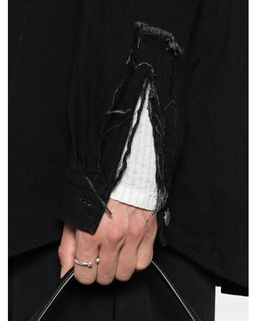 Undercover Black Button-Fastening Shirt for men