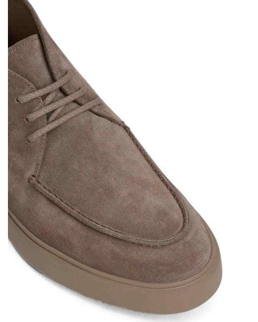 Officine Creative Brown Frame 002 Apron-Toe Boots for men