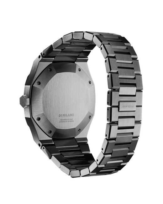 D1 Milano Black Automatic 41.5Mm Watch