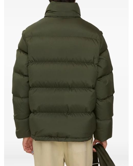 Doudoune À Manches Détachables Burberry pour homme en coloris Green