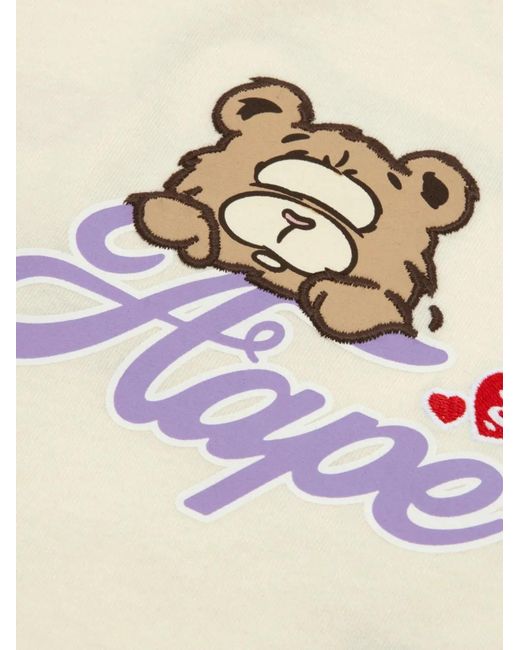 Aape By A Bathing Ape Natural Graphic-Print T-Shirt