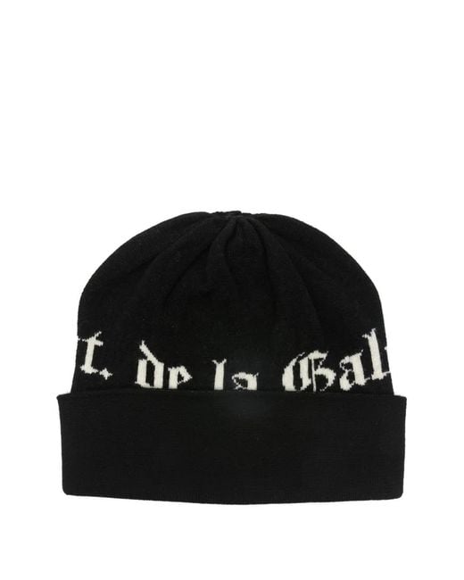 GALLERY DEPT. Black Lettering Beanie Hat