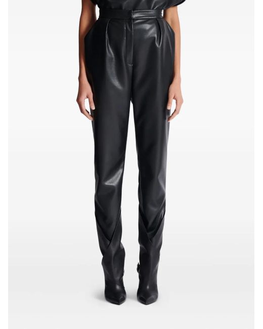 Pantaloni Con Piega di Balmain in Gray