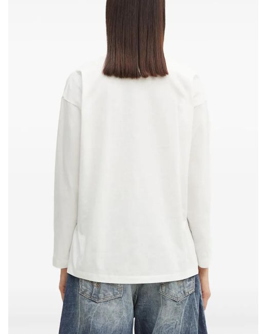 MM6 by Maison Martin Margiela ロングtシャツ White