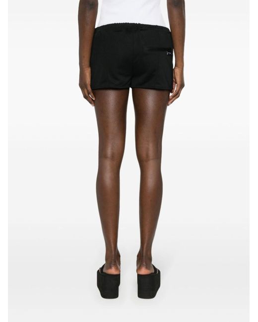 Shorts con applicazione di Courreges in Black