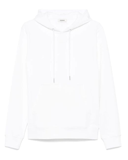 メンズ Sandro ロゴ パーカー White