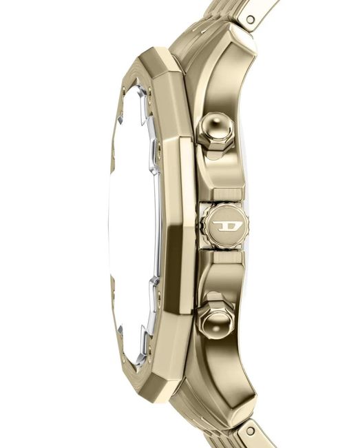 DIESEL Metallic Steel Chronograph 46Mm Watch for men