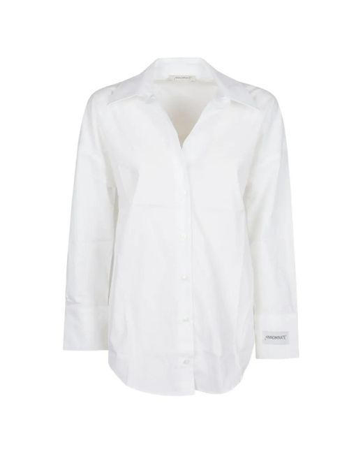hinnominate White Button-Up Shirt