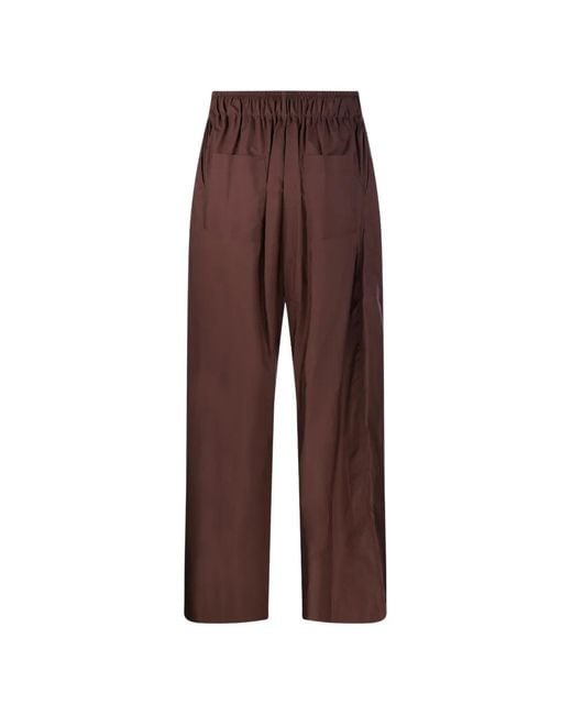 Thelatest Purple Pantalon Dora À Taille Élastique