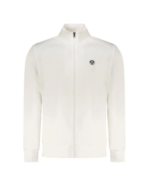 North Sails White Pull À Col Rond for men
