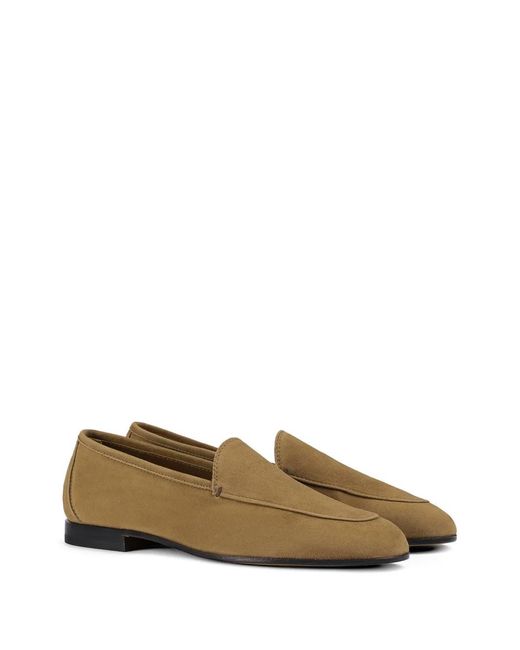 Doucal's Multicolor Suede Loafers