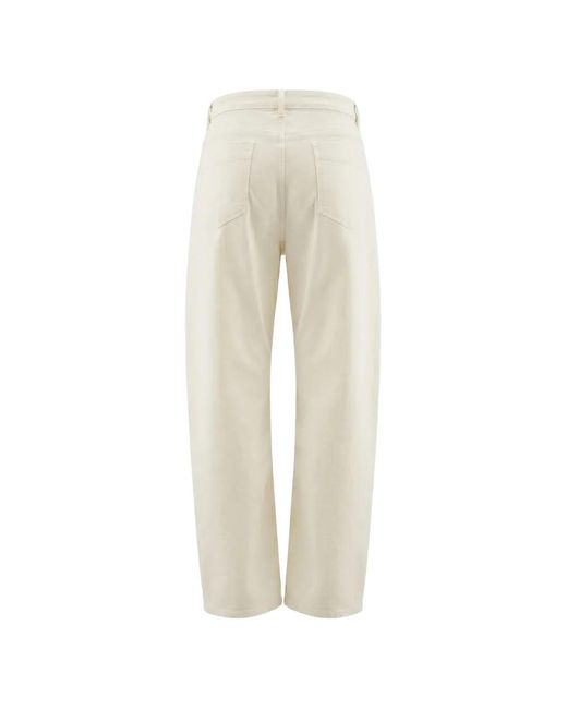 Nili Lotan White Pantalon À Coupe Ample