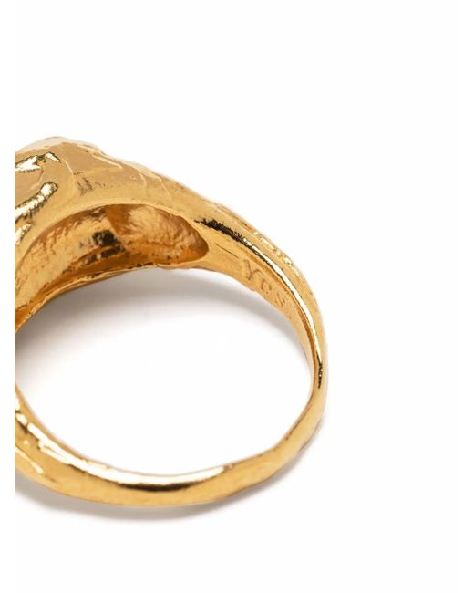 Alighieri Capricorn Signet Ring in Metallic | Lyst