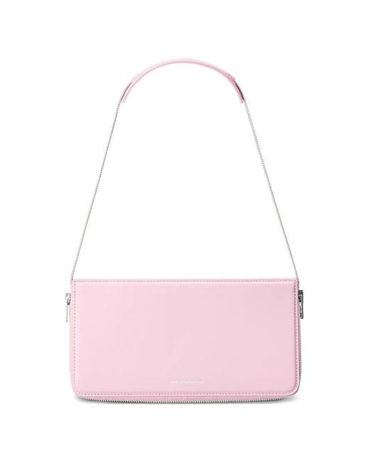 Alexander Wang Pink Siren Zip-Around Shoulder Bag