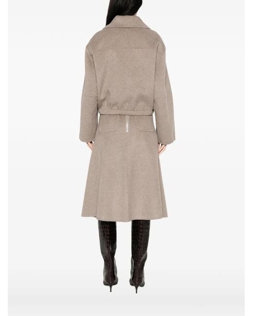 Susanne Bommer Brown Zip-Up Jacket