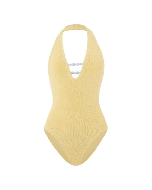 Hunza G Metallic Adriana Swimsuit