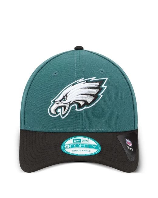 KTZ Green 9Forty Philadelphia Eagles Adjustable Cap for men
