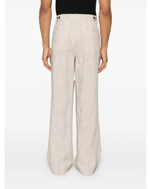 Barena White Contre Gresto Trousers for men