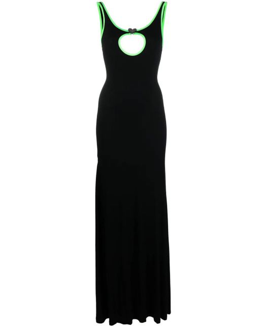 Ambush Black Heart Hole Dress