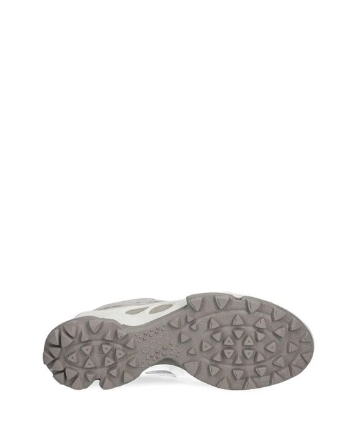 Ecco White Biom C-Trail Lace-Up Sneakers