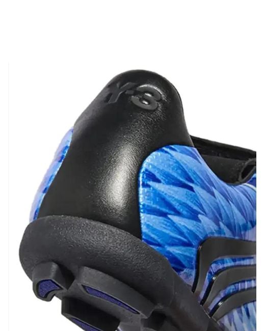 Y-3 Blue Dragon-Print Sneakers