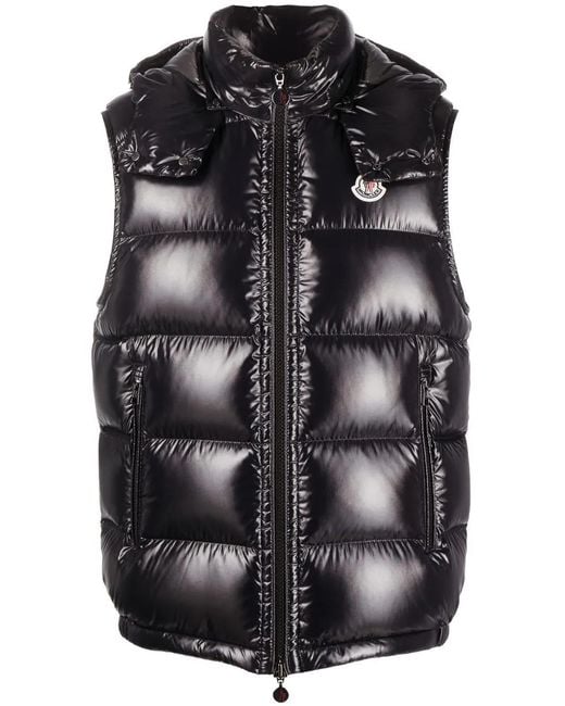 Moncler Black Bormes Gilet for men