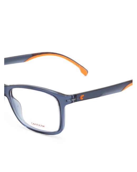 Carrera White Rectangle-Frame Glasses