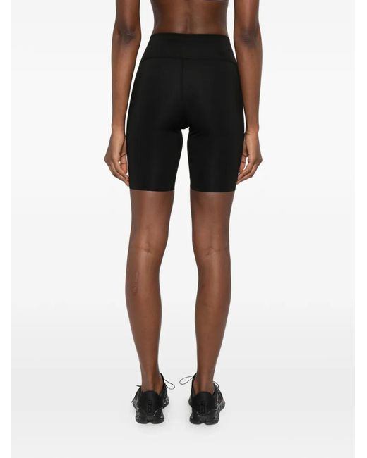 Autry Black Cyclist Shorts
