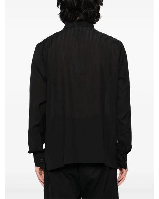FREI-MUT Black Strait Shirt for men