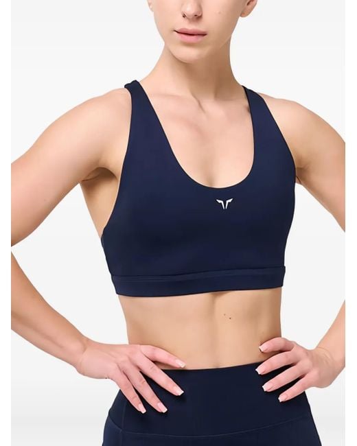 SQUATWOLF Blue Sport-Bh Mit Überkreuzten Trägern