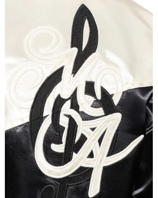 Amiri Bomberjacke mit Logo-Stickerei in Black für Herren